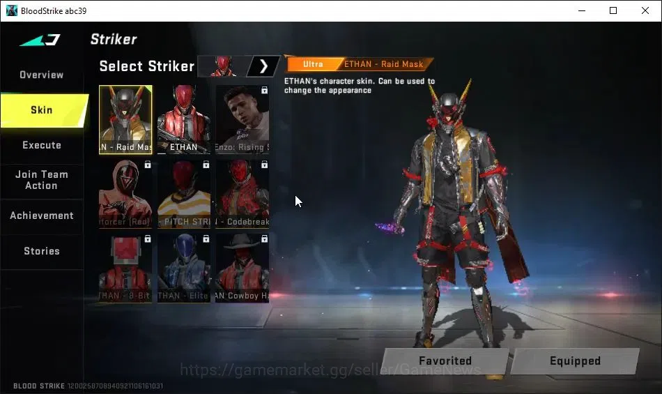 Blood Strike Accounts ASIA|Starter|Melee ULTRA Butterfly Knife-Starfall| image 4