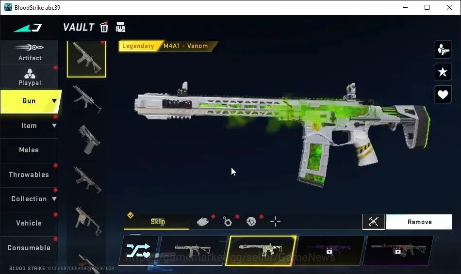Blood Strike Accounts ASIA|Starter|Melee ULTRA Butterfly Knife-Starfall| image 7