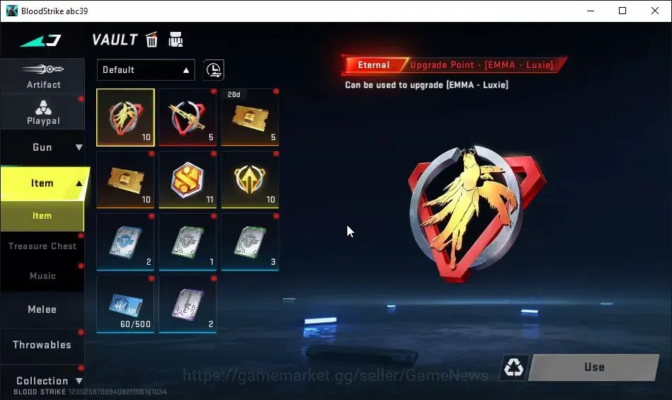Blood Strike Accounts ASIA|Starter|Melee ULTRA Butterfly Knife-Starfall| image 8