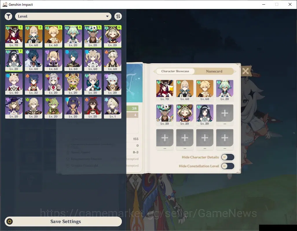 Genshin Impact Accounts Asia|AR 38|1 Limited + 1(*5 Weapon) | Chasca | Sur image 2