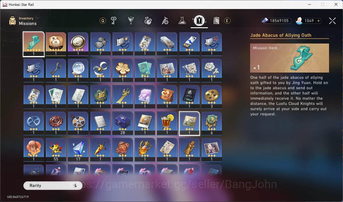 Honkai Star Rail Accounts ASIA|TL 69|11 Limit+4 LCsign|17 warp|Premium Team[ image 14