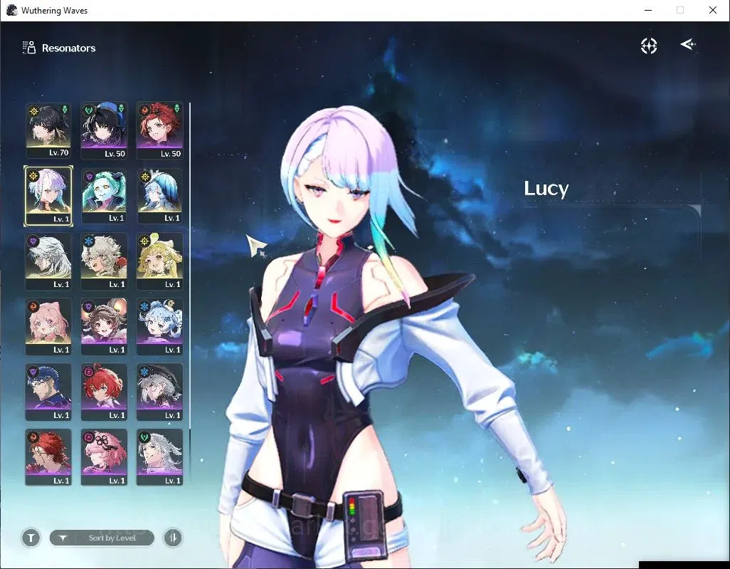 Wuthering Waves Accounts SEA|UL 48|3 Limited| Lucy R6+Sign,Rebecca,Shorekep image 2