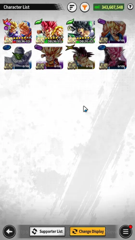 Dragon Ball Legends Accounts 343M TP|LV156|5UL+3LR+15LL|SS2 Gohan(Y),S Gogeta,O image 4