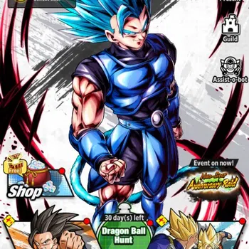 Dragon Ball Legends High-End 343M TP|LV156|5UL+3LR+15LL|SS2 Gohan(Y),S Gogeta,O image 1