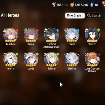 Epic Seven Accounts Starter Global|Unverif|Fresh Starter 2ML(Lisette, LC Bellona)|PoH+Bless ON|MoR 11|Theater