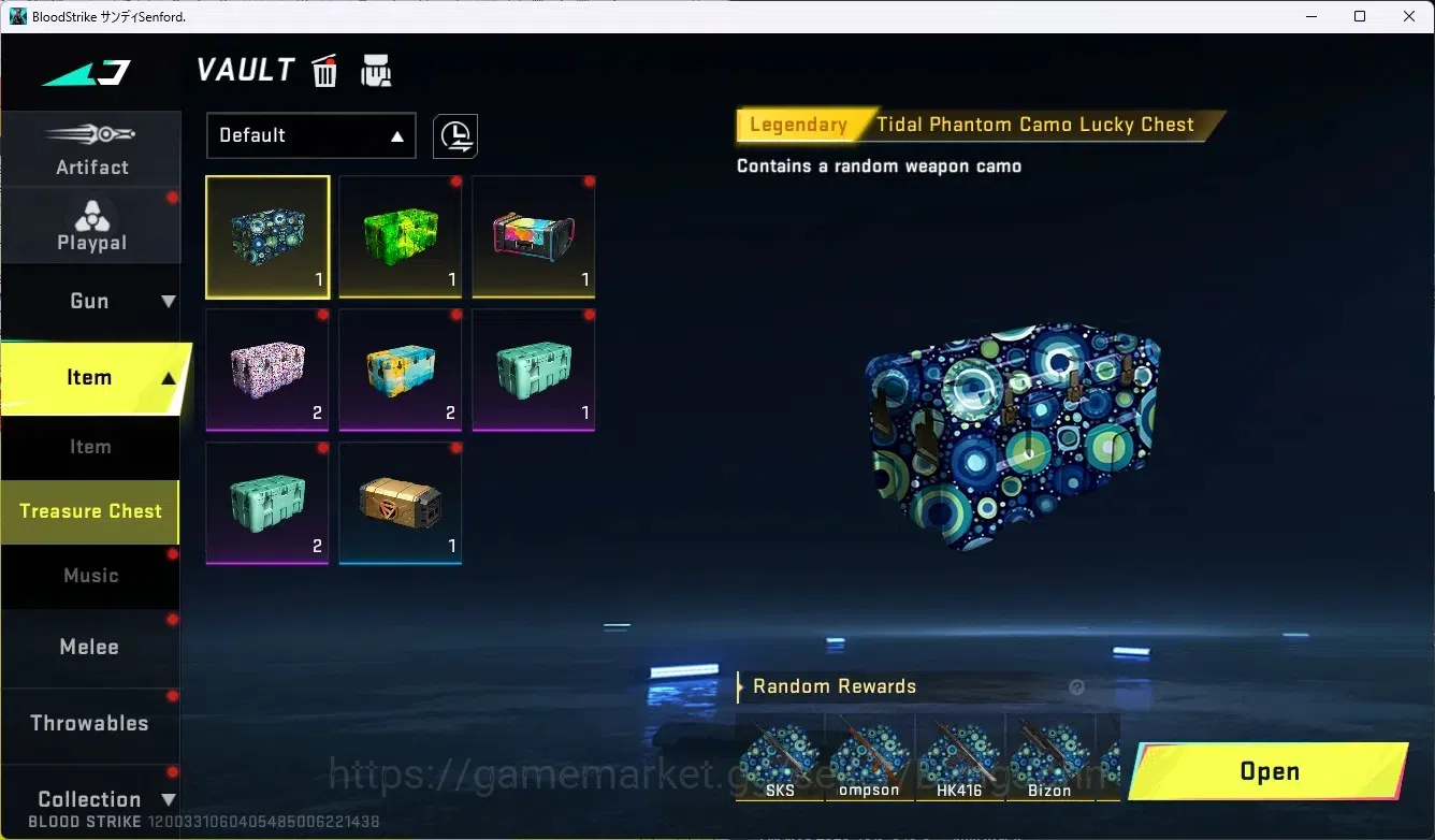 Blood Strike Accounts ASIA |Eternal Desert Eagie-Scorpius|2 Collab Gun [ image 12