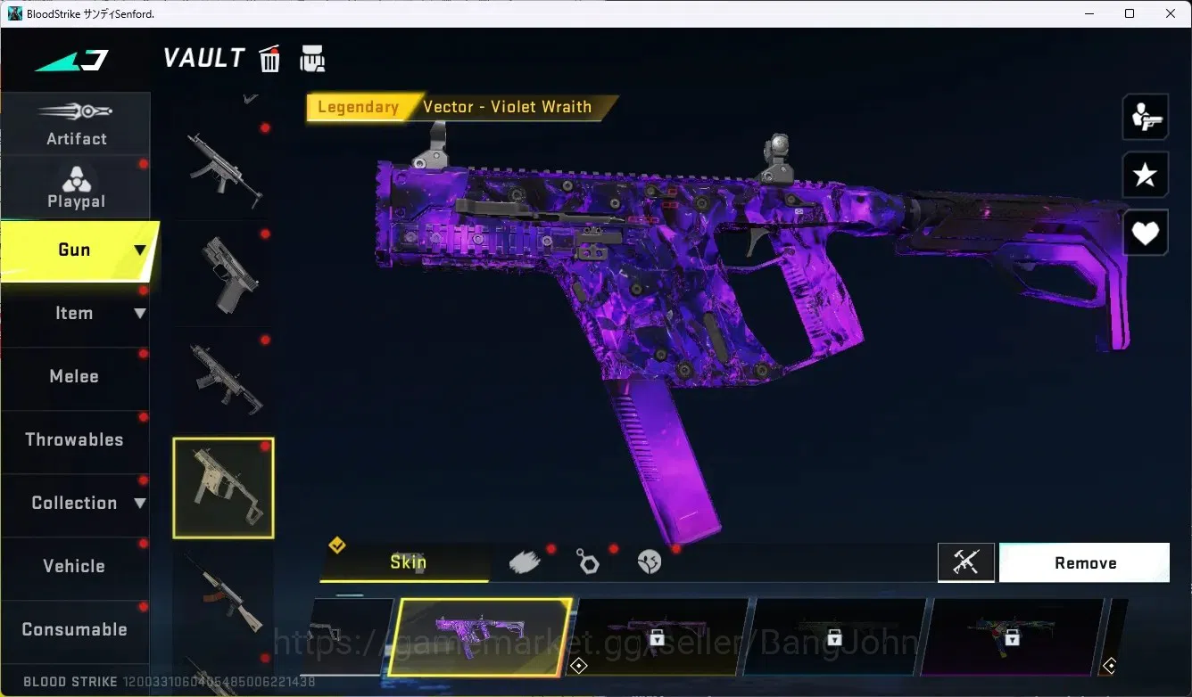 Blood Strike Accounts ASIA |Eternal Desert Eagie-Scorpius|2 Collab Gun [ image 3