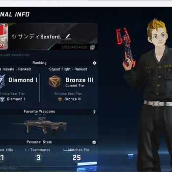 Blood Strike Collab Skin ASIA |Eternal Desert Eagie-Scorpius|2 Collab Gun [ image 1
