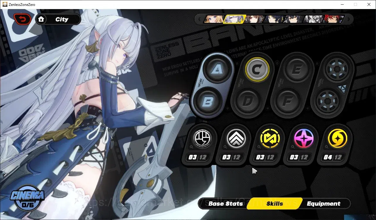 Zenless Zone Zero Accounts Others EU|IK 43|S1 CH5|4 Limited (Norma+Sign,Velina,YeshunGuang,Haru)+2 STD[Lycaon,Grace]|3 S 10