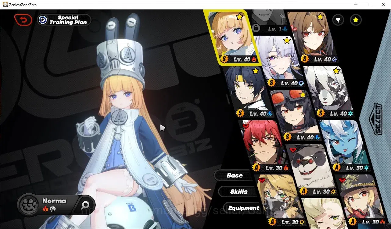 Zenless Zone Zero Accounts Others EU|IK 43|S1 CH5|4 Limited (Norma+Sign,Velina,YeshunGuang,Haru)+2 STD[Lycaon,Grace]|3 S 5