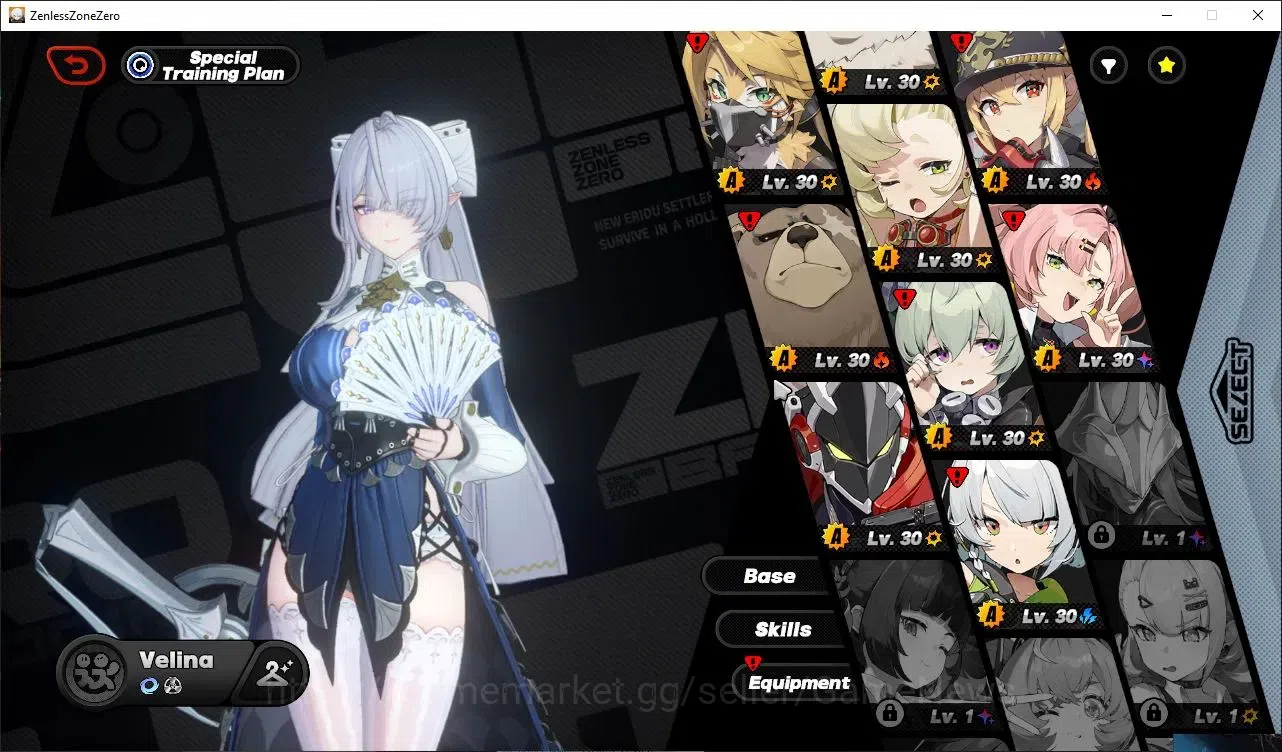 Zenless Zone Zero Accounts Others EU|IK 43|S1 CH5|4 Limited (Norma+Sign,Velina,YeshunGuang,Haru)+2 STD[Lycaon,Grace]|3 S 6