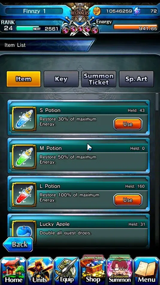 Grand Summoners Accounts Global|Rank 24|7 Ascend|(Shirou Emiya)+TW,Beta,Isl image 2