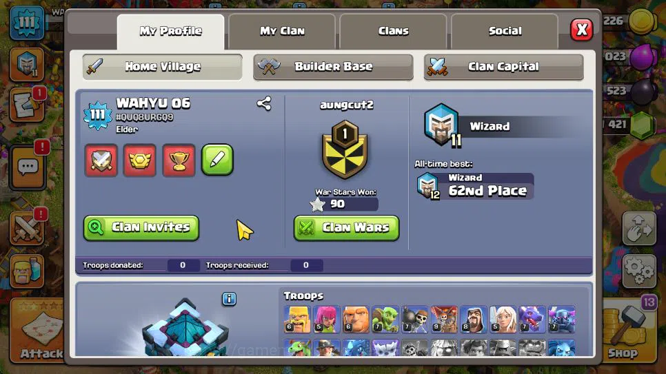 Clash of Clans Accounts TH 13 - BH 4 | Limited Skin | LV 111 | HH 7 |BK 38 image 12