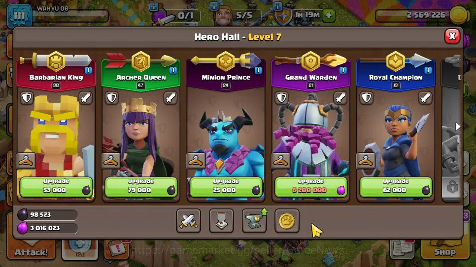 Clash of Clans Accounts TH 13 - BH 4 | Limited Skin | LV 111 | HH 7 |BK 38 image 7