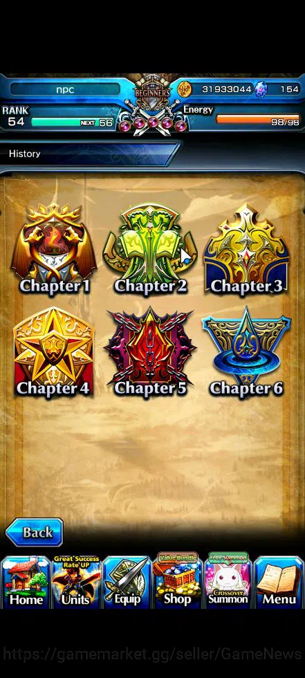 Grand Summoners Accounts Global|Rank 54|1 SP.Art|19 Ascend|S MiyuTW,Oikatzo image 16