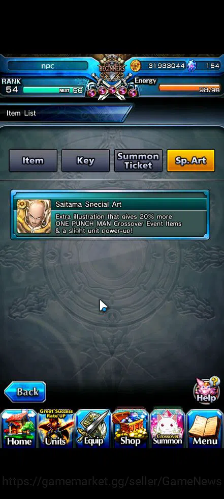 Grand Summoners Accounts Global|Rank 54|1 SP.Art|19 Ascend|S MiyuTW,Oikatzo image 3