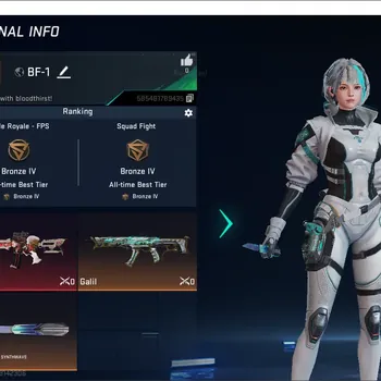 Blood Strike Accounts Others ASIA|AOT: M4A1|1 ULTRA MELEE|1 ULTRA Gun|2 ULTRA Striker|Check SS|Take Mail|LogNetEase(BS898Z)