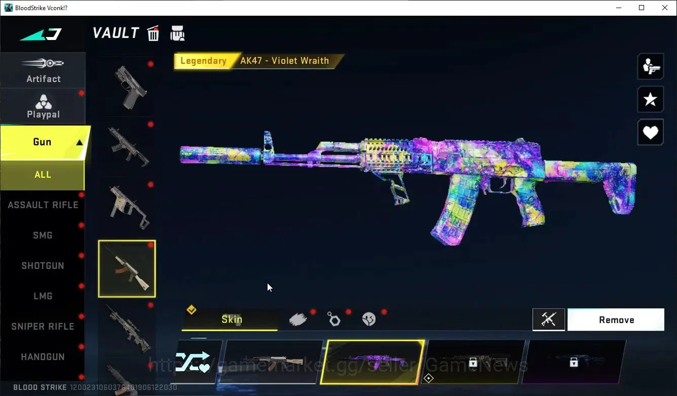 Blood Strike Accounts ASIA|ETERNAL DeAgle+COLLAB TOKRAV MCX,FN2000,Jack- image 11