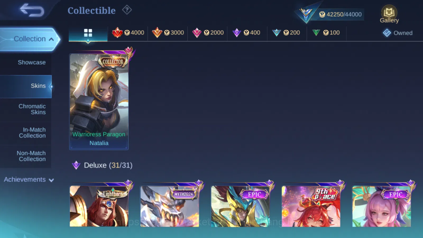 Mobile Legends: Bang Bang Accounts Others Hero 101 ,Skin 181 Saint Saiya Chou Dragon Shiryu ,Sanrio Floryn ,Blazing Claude 4