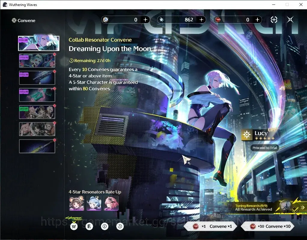 Wuthering Waves Accounts EU|UL 47|2 Limited|Lucy R4+Sign,Rebecca|122 Lustro image 12