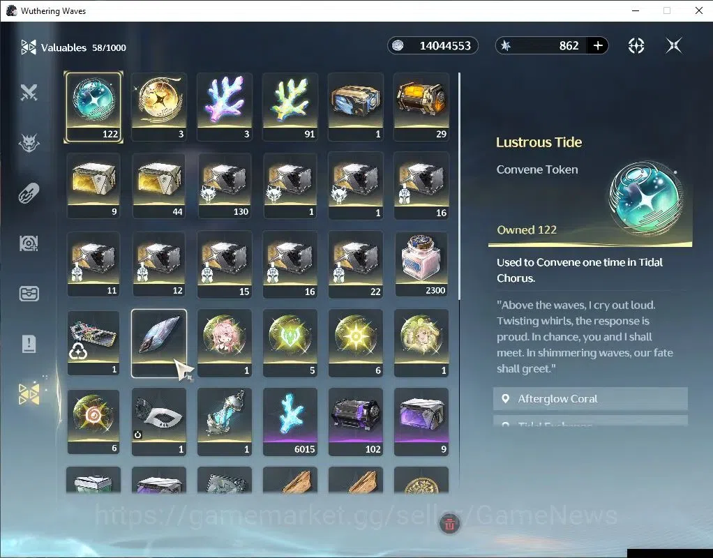Wuthering Waves Accounts EU|UL 47|2 Limited|Lucy R4+Sign,Rebecca|122 Lustro image 9