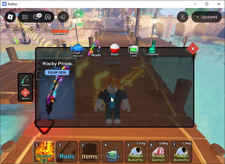 Roblox Accounts Lv 577 Fish It 1 Rod SC (Element) 2 Myth (Ghostfin image 3