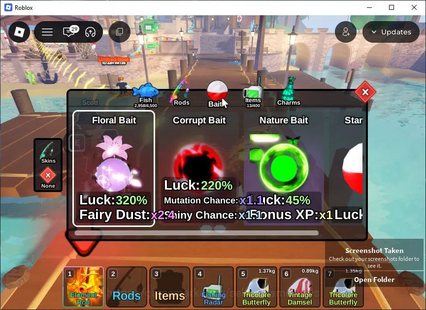Roblox Accounts Lv 577 Fish It 1 Rod SC (Element) 2 Myth (Ghostfin image 4