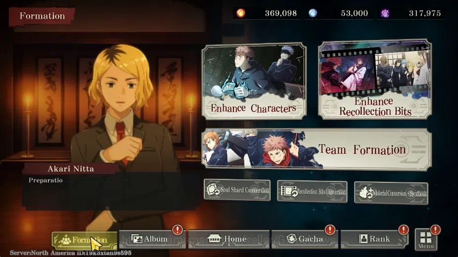 Jujutsu Kaisen: Phantom Parade Accounts NA | 7 SSR (Panda A1, Gojo, Yuji + Memo, etc) + 9  image 5