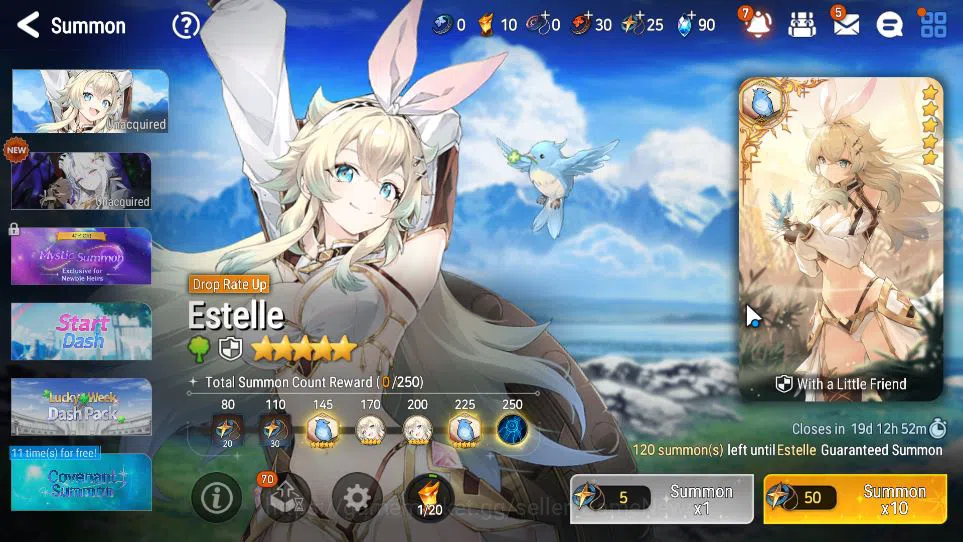 Epic Seven Accounts GLOBAL Unverif|New Era|2 ML(Empyrean Ilynav,BystHw image 11