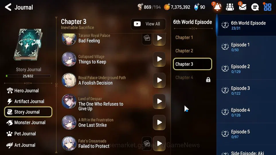 Epic Seven Accounts GLOBAL Unverif|New Era|2 ML(Empyrean Ilynav,BystHw image 16