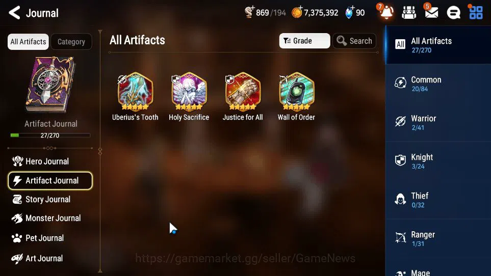 Epic Seven Accounts GLOBAL Unverif|New Era|2 ML(Empyrean Ilynav,BystHw image 17