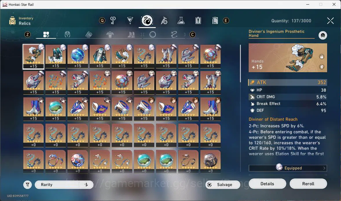 Honkai Star Rail Accounts ASIA|TL 60|7 limit|LC sign(Firefly,YaoGuang)TheDah image 4