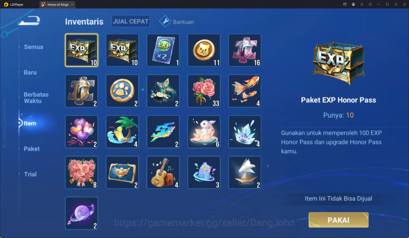Honor of Kings Accounts HOK Global 51H 29S | Jung T5 | LGD Lam | Haya Worl image 4