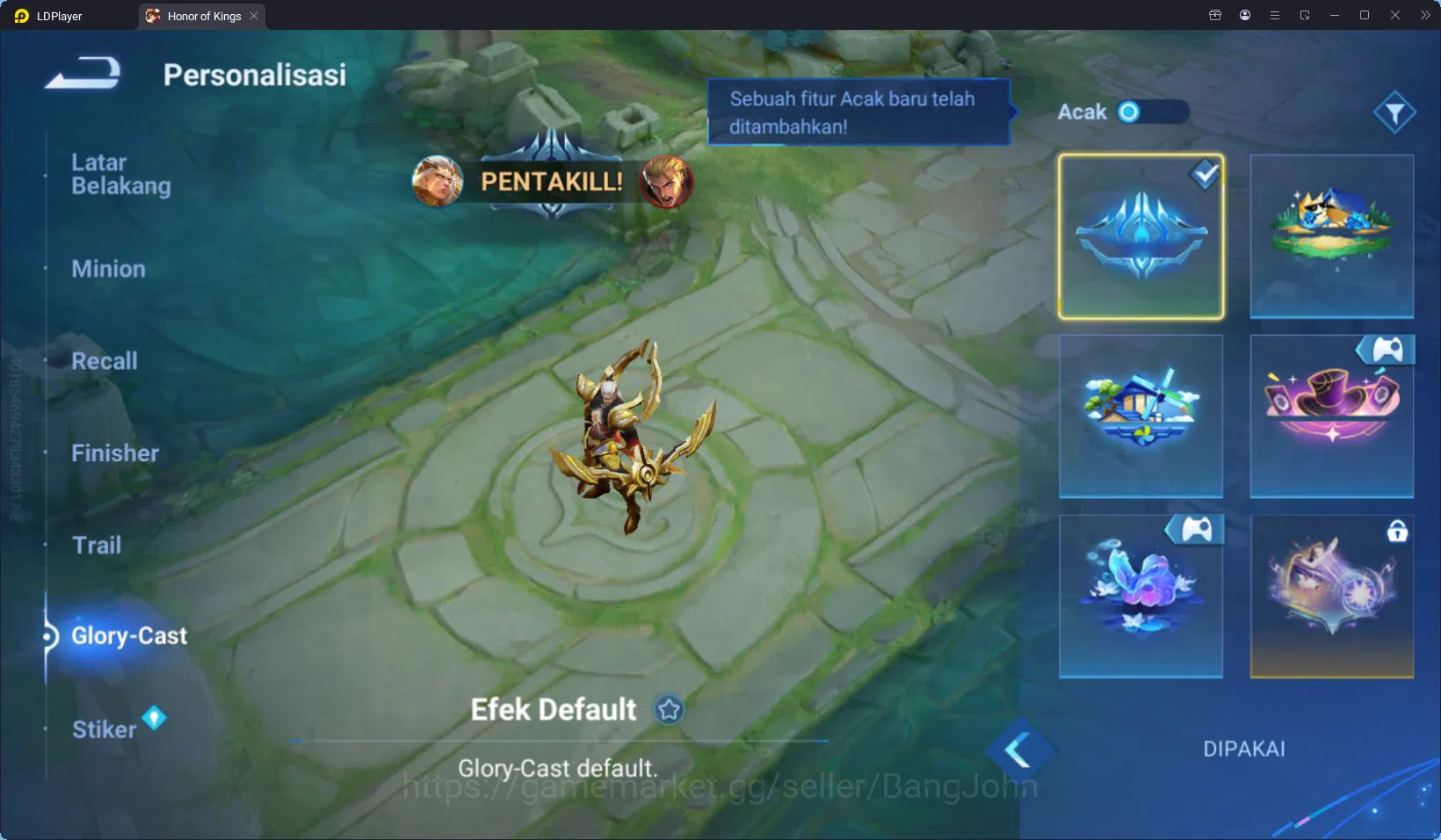 Honor of Kings Accounts HOK Global 51H 29S | Jung T5 | LGD Lam | Haya Worl image 6