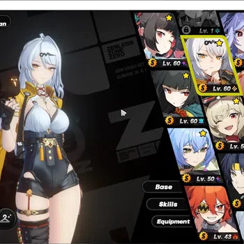 Zenless Zone Zero Accounts Starter ASIA|IK 55|8 Limited (Miyabi,Lucia)+Sign Yixuan,Vivian,Nangong,Burnice,Zhao,Harumasa +6