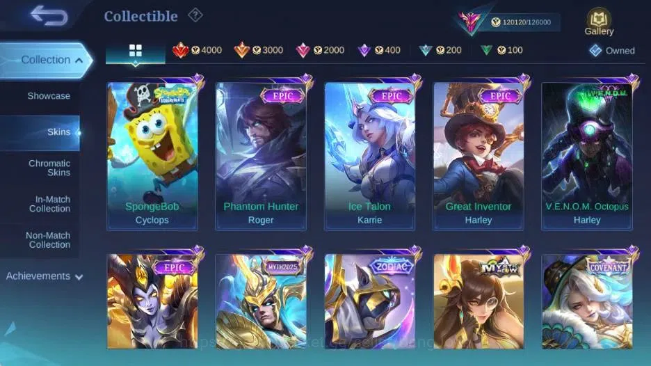 Mobile Legends: Bang Bang Accounts Global|Skin342|Exalted|Legend Freya+Lesle,ALStar M image 12