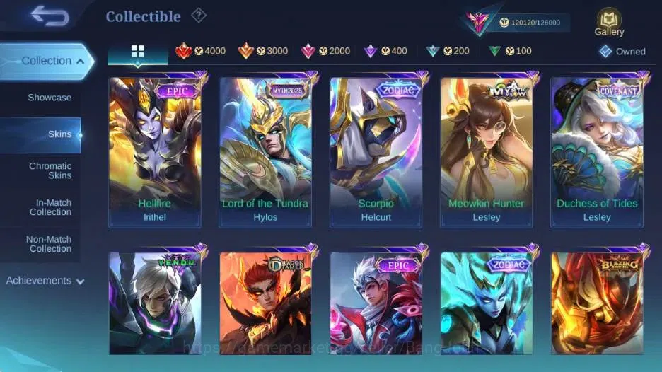 Mobile Legends: Bang Bang Accounts Global|Skin342|Exalted|Legend Freya+Lesle,ALStar M image 13