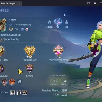 Mobile Legends: Bang Bang Accounts Collector GLOBAL|H108-S224|PRIMEYuZhong|LBoxAlpha|CollecNata|LFSun|DT
