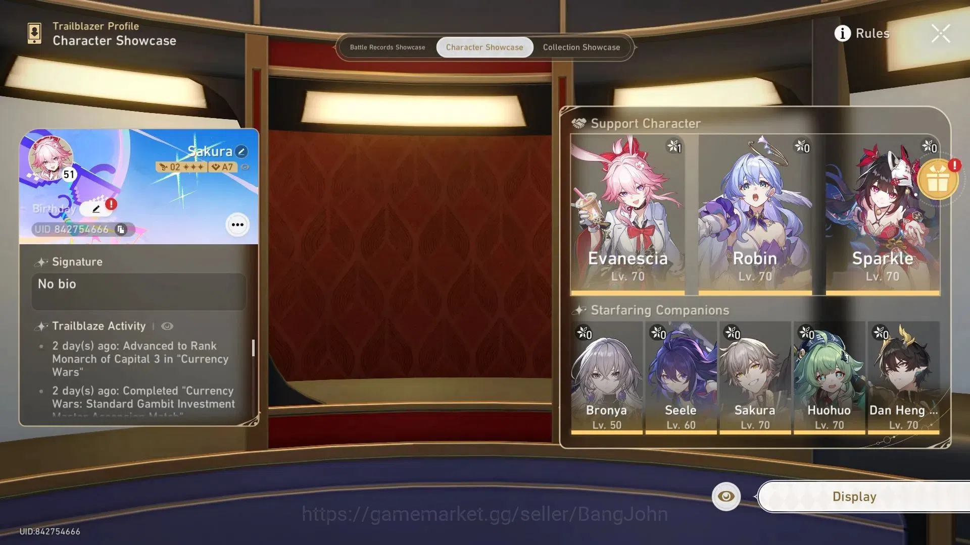 Honkai Star Rail Accounts Asia | TL51 | 6 Limit: Evanescia E1, Sparkle, Huoh image 11