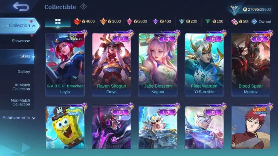 Mobile Legends: Bang Bang Accounts Global|Skin 127|Expert|Collector Natalia|Collab Va image 7