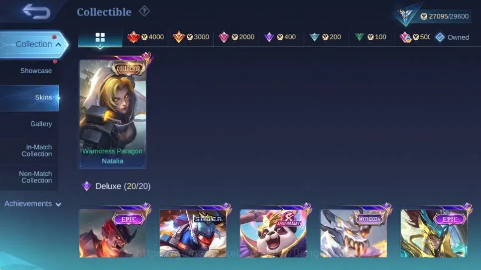 Mobile Legends: Bang Bang Accounts Global|Skin 127|Expert|Collector Natalia|Collab Va image 9