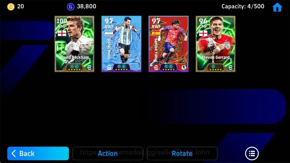 eFootball Accounts Android|PW 3051|David Beckham Epic,Steven Gerrard  image 4