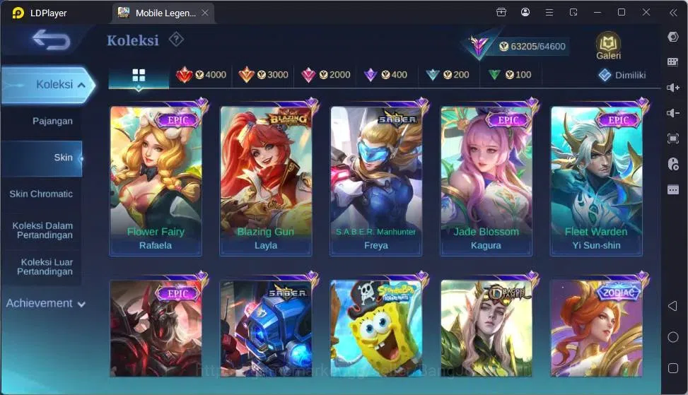 Mobile Legends: Bang Bang Accounts Global|Skin 218|Renowned|Collector Natalia|Prime C image 11