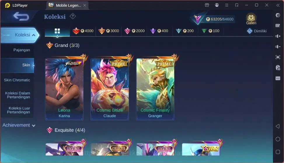 Mobile Legends: Bang Bang Accounts Global|Skin 218|Renowned|Collector Natalia|Prime C image 14