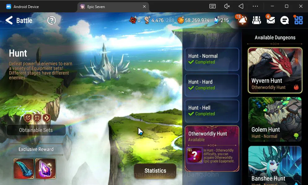 Epic Seven Accounts GLOBAL UNVERIF|9 ML(NM Luna,ConQ Lilias,SE Celine, image 17