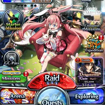 Grand Summoners End-Game Global|Rank 87|728 cc|11 Ascend 4 TW|(Shirou,Sayak image 1