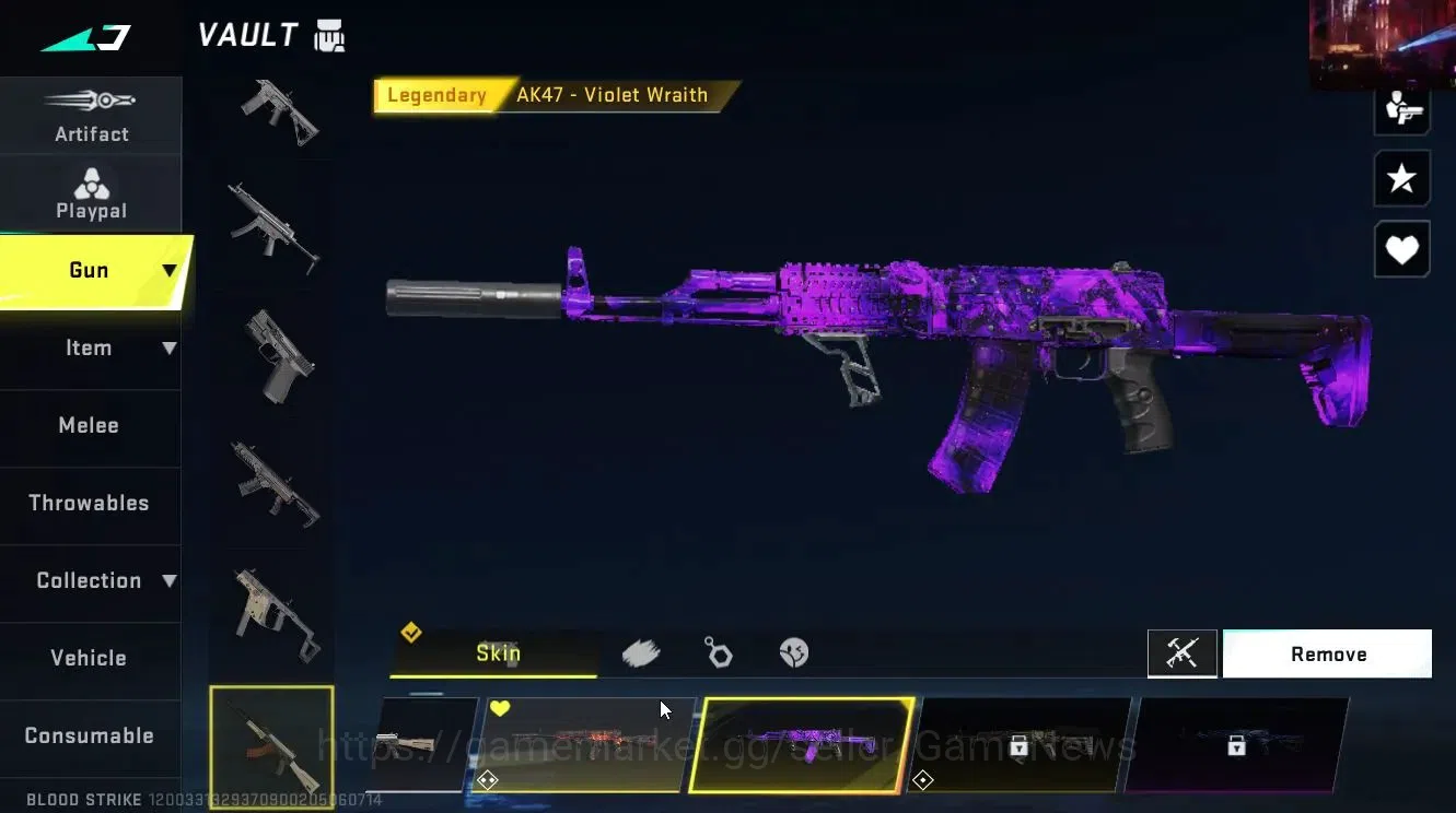 Blood Strike Accounts ASIA|4 ULTRA[NOVA-EDANCER,M700,P90,INP9]|Collab AO image 12