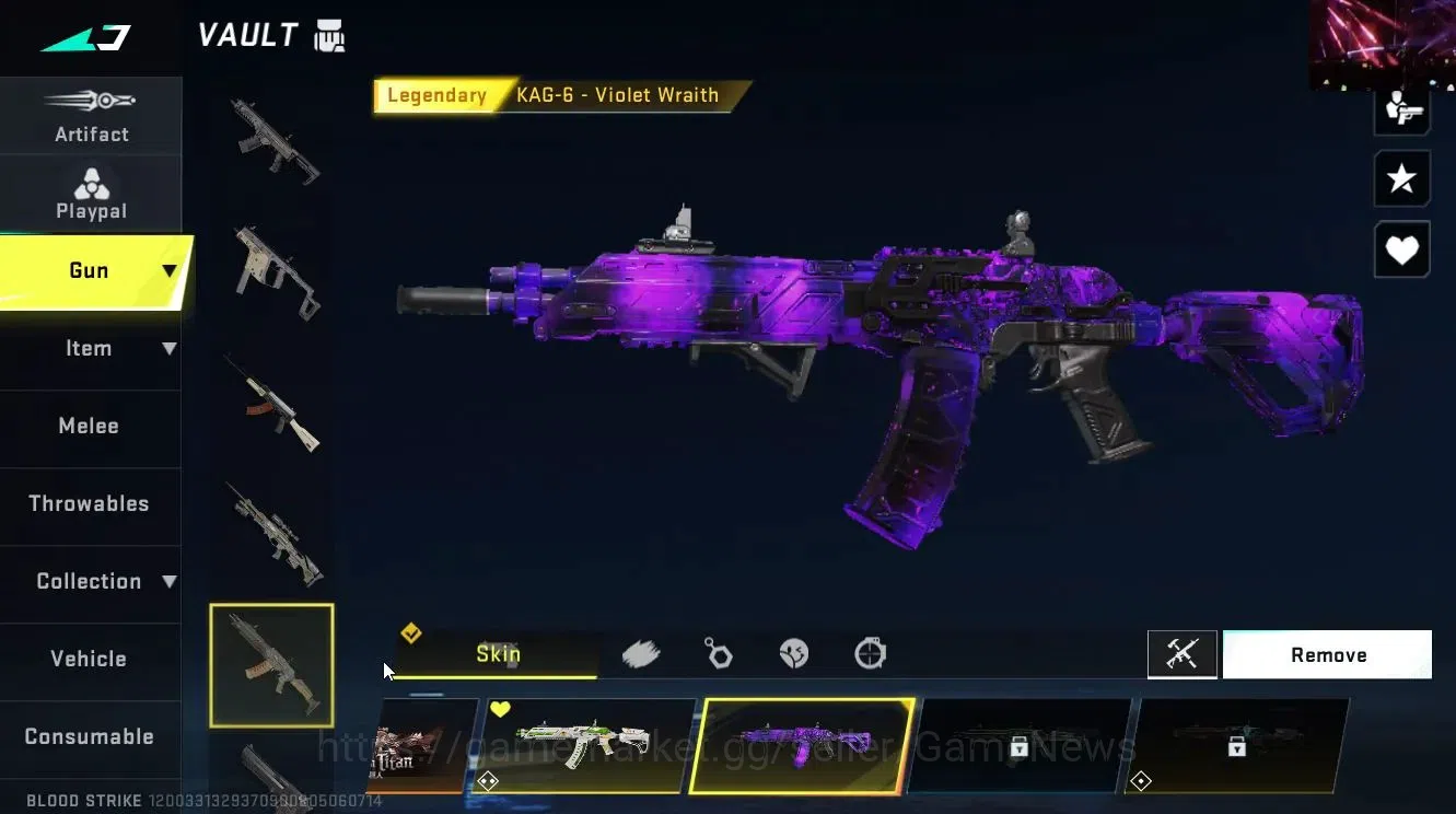 Blood Strike Accounts ASIA|4 ULTRA[NOVA-EDANCER,M700,P90,INP9]|Collab AO image 13
