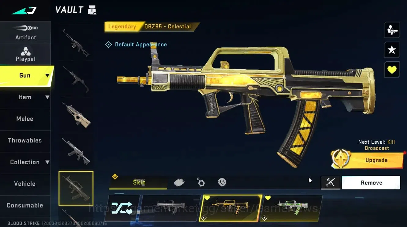 Blood Strike Accounts ASIA|4 ULTRA[NOVA-EDANCER,M700,P90,INP9]|Collab AO image 20