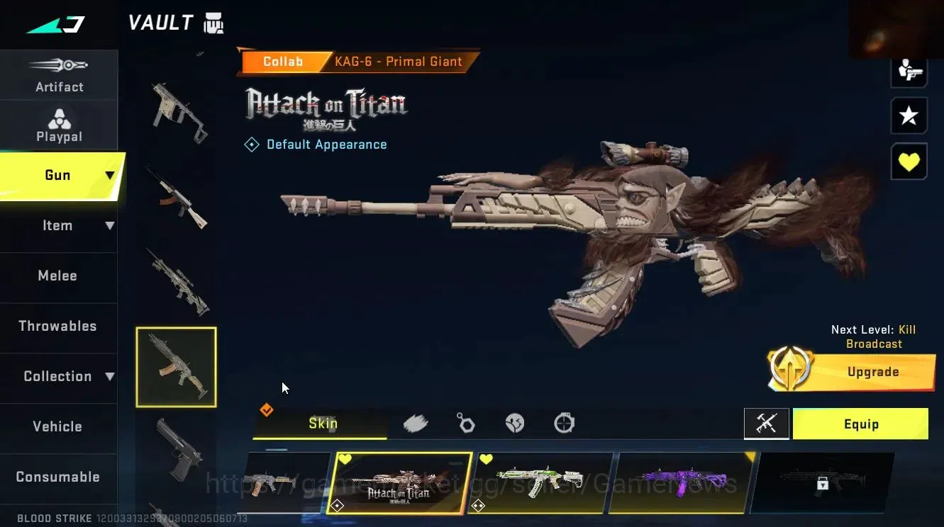Blood Strike Accounts ASIA|4 ULTRA[NOVA-EDANCER,M700,P90,INP9]|Collab AO image 6